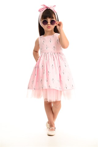 Kız Çocuk Tütülü Elbise-Kız Çocuk Alt Üst Takım-Bebegimindolabinda.com